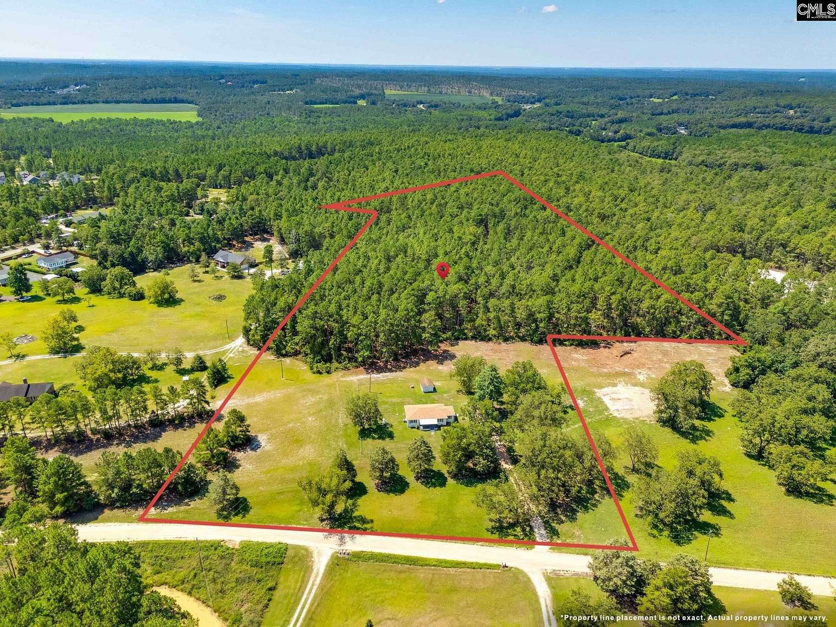 18.6 Acres of Land with Home for Sale in Lexington, South Carolina