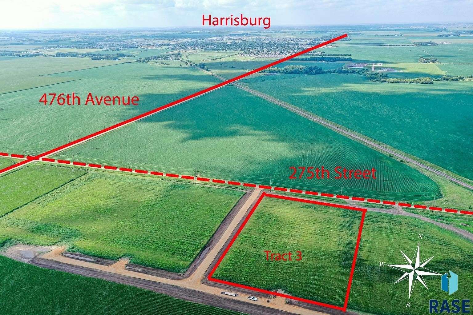 5 Acres of Land for Sale in Harrisburg, South Dakota