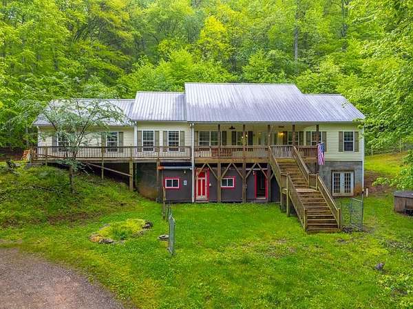 3.54 Acres of Residential Land with Home for Sale in Otto, North Carolina