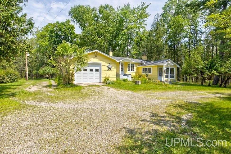 20 Acres of Recreational Land with Home for Sale in Wallace, Michigan