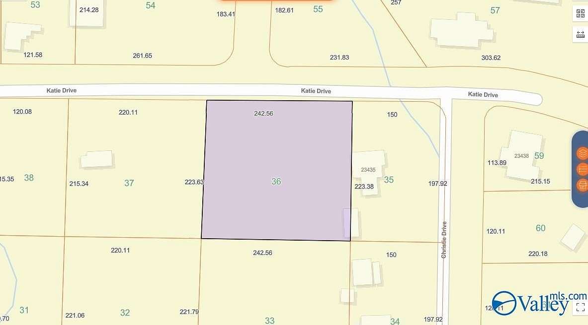 1.23 Acres of Residential Land for Sale in Toney, Alabama