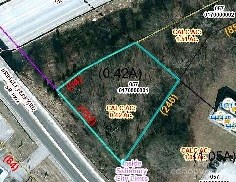 0.42 Acres of Land for Sale in Salisbury, North Carolina