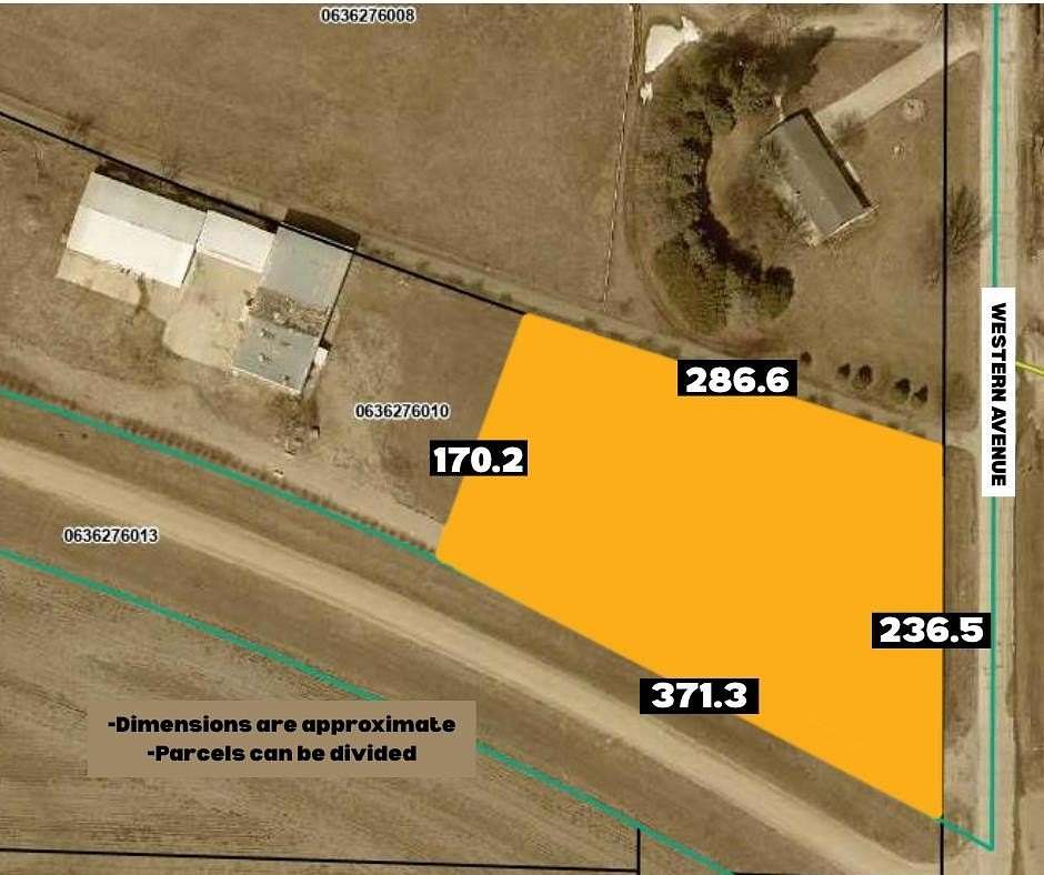 1.5 Acres of Commercial Land for Sale in Sheldon, Iowa