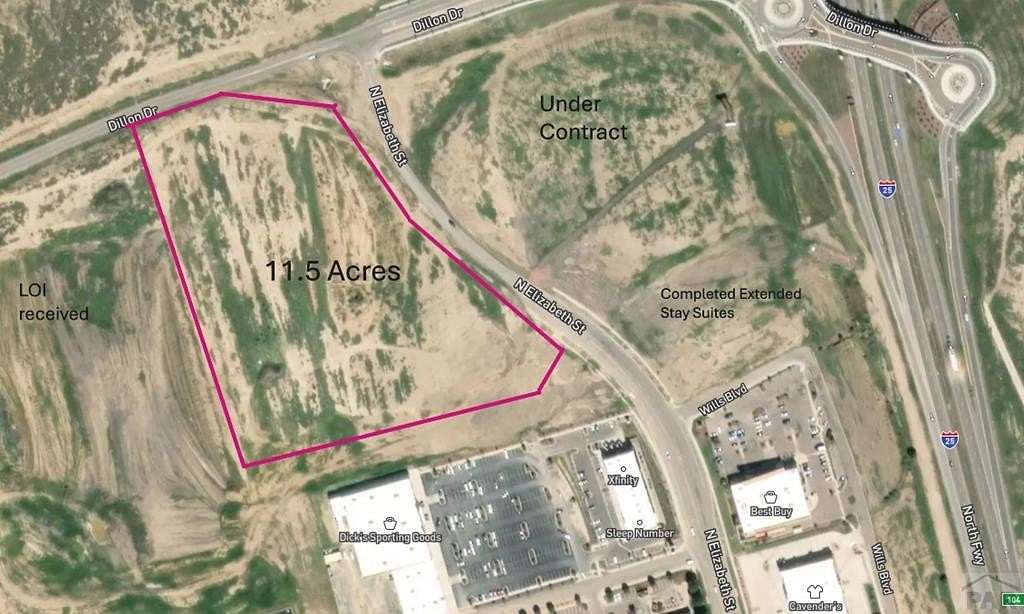 8 Acres of Commercial Land for Sale in Pueblo, Colorado