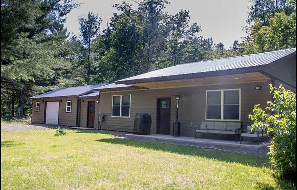 2 Acres of Residential Land with Home for Sale in Iron River, Wisconsin