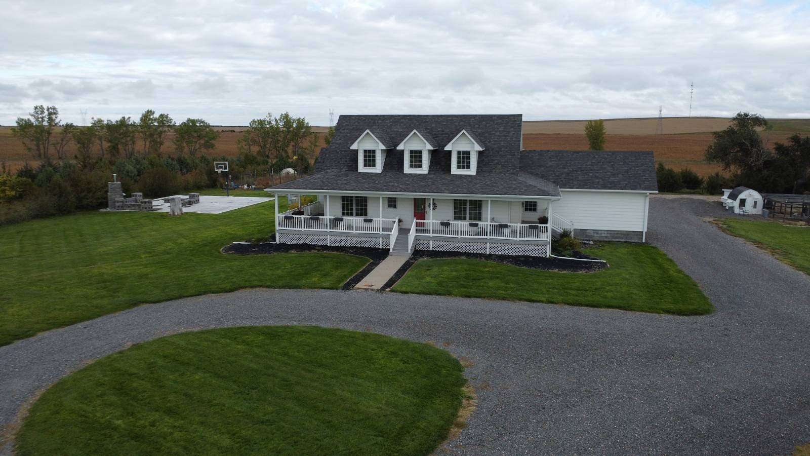 4 Acres of Residential Land with Home for Sale in Ogallala, Nebraska