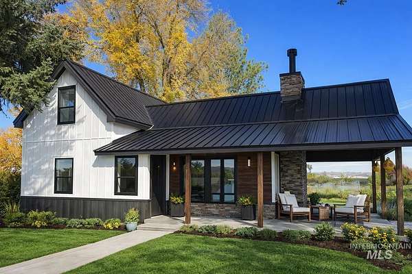 40 Acres of Agricultural Land with Home for Sale in Indian Valley, Idaho