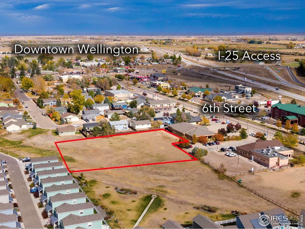 1 Acre of Commercial Land for Sale in Wellington, Colorado