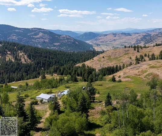 27.8 Acres of Recreational Land with Home for Sale in Curlew, Washington