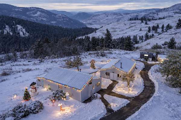 27.8 Acres of Recreational Land with Home for Sale in Curlew, Washington