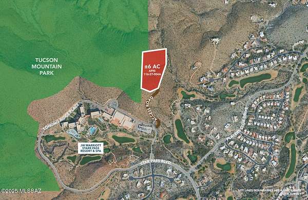 6.7 Acres of Residential Land for Sale in Tucson, Arizona