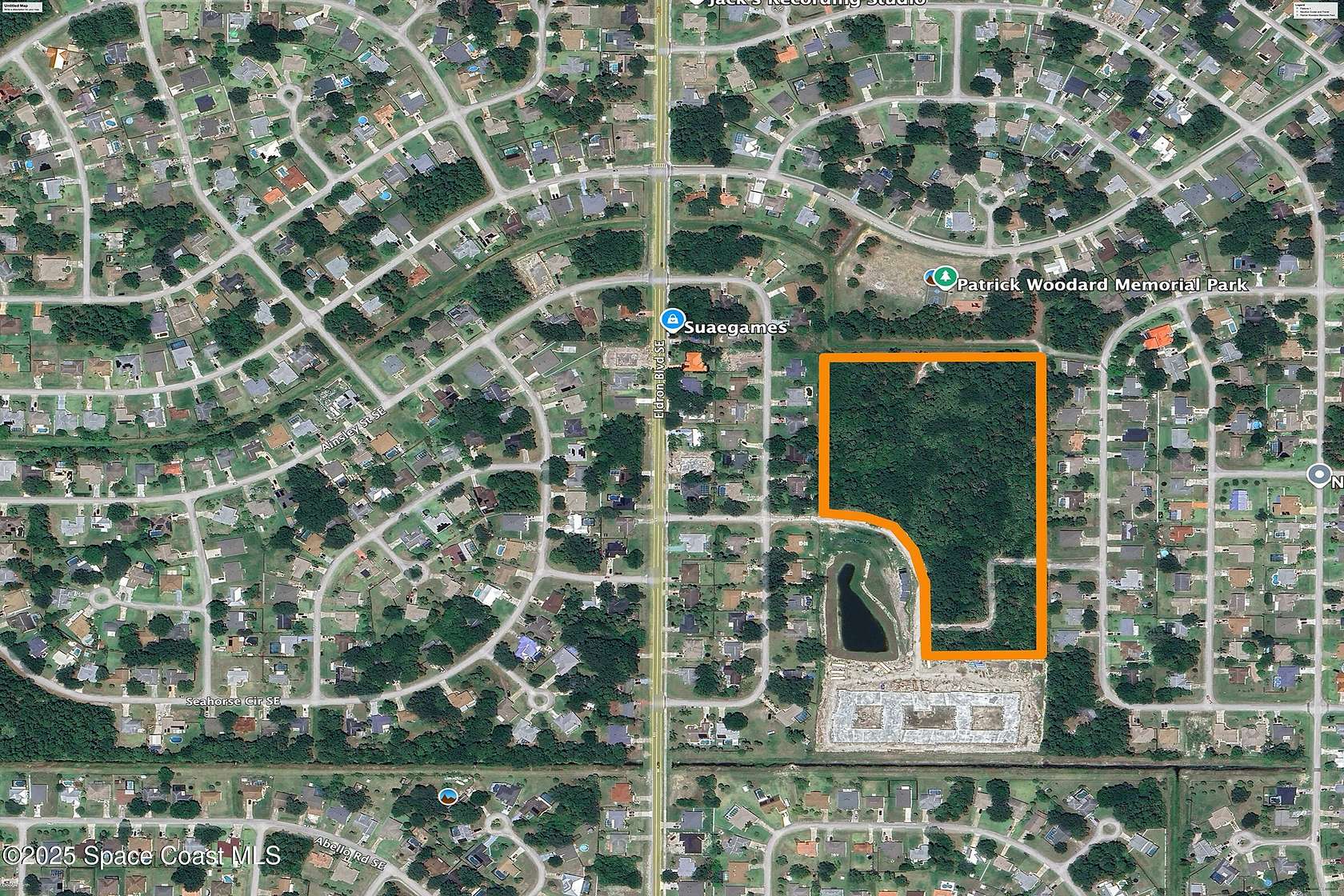 12.5 Acres of Land for Sale in Palm Bay, Florida