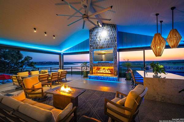 2 Acres of Residential Land with Home for Sale in Canyon Lake, Texas