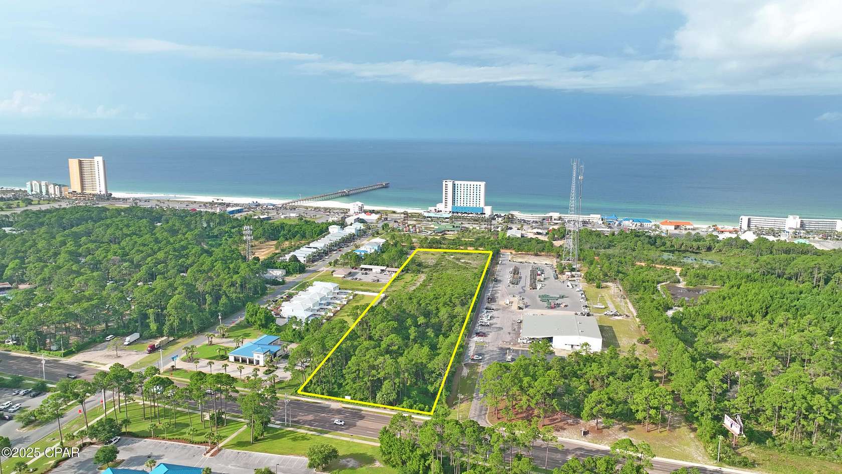 2.7 Acres of Commercial Land for Sale in Panama City Beach, Florida