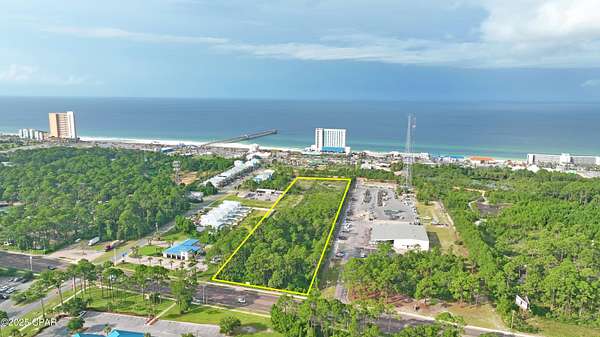 2.7 Acres of Commercial Land for Sale in Panama City Beach, Florida