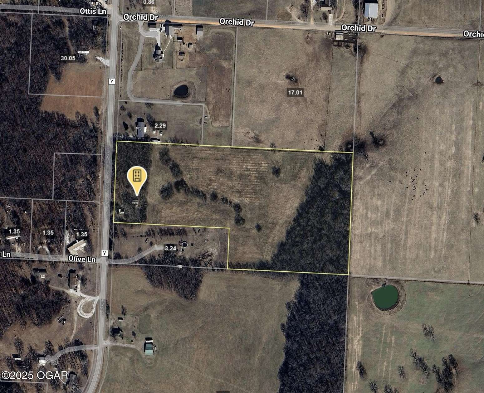 16 Acres of Land for Sale in Neosho, Missouri