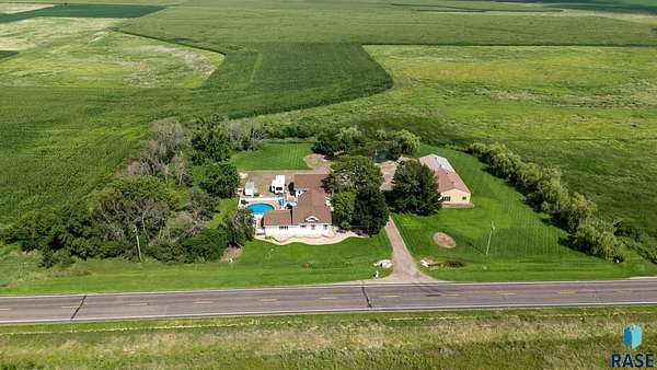 2.47 Acres of Residential Land with Home for Sale in Worthing, South Dakota