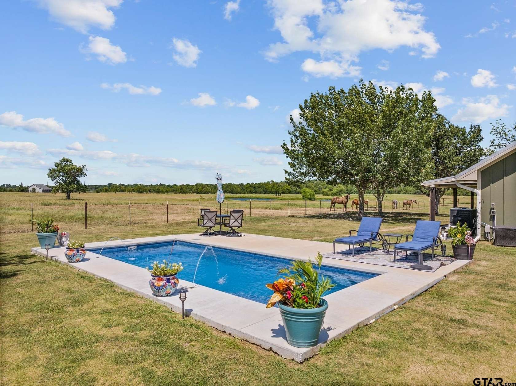 37.3 Acres of Land with Home for Sale in Campbell, Texas