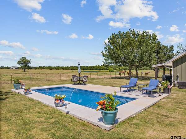 37.3 Acres of Land with Home for Sale in Campbell, Texas