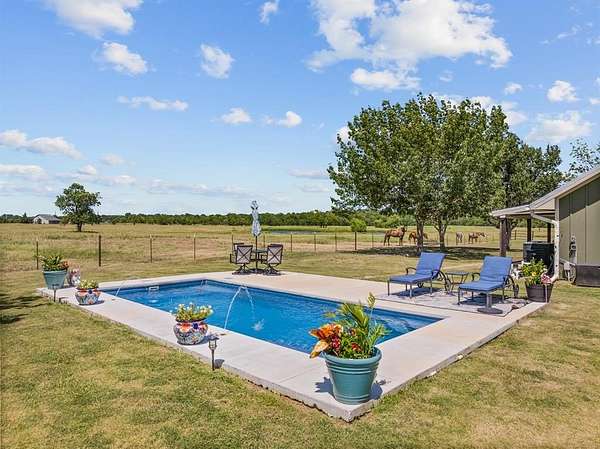 37.3 Acres of Land with Home for Sale in Campbell, Texas