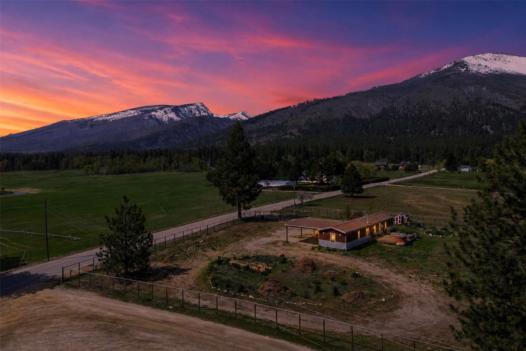 2 Acres of Land with Home for Sale in Hamilton, Montana