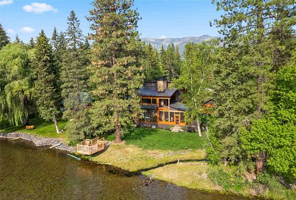 1.78 Acres of Residential Land with Home for Sale in Bigfork, Montana