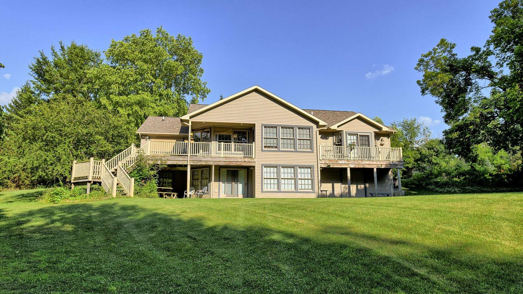 10 Acres of Land with Home for Sale in Portland, Michigan