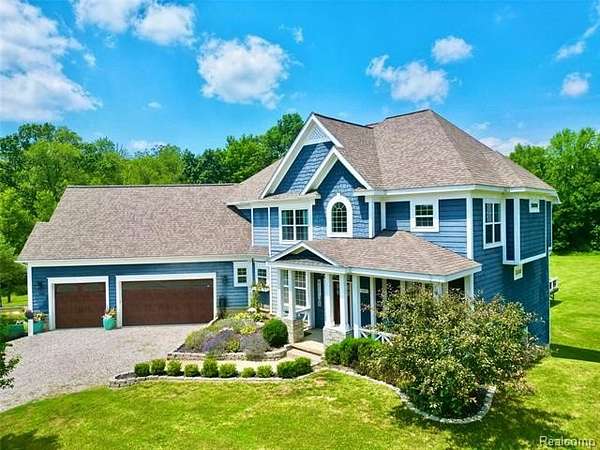 10 Acres of Land with Home for Sale in Holly, Michigan