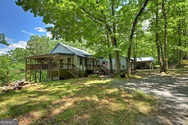 79.5 Acres of Recreational Land with Home for Sale in Young Harris, Georgia