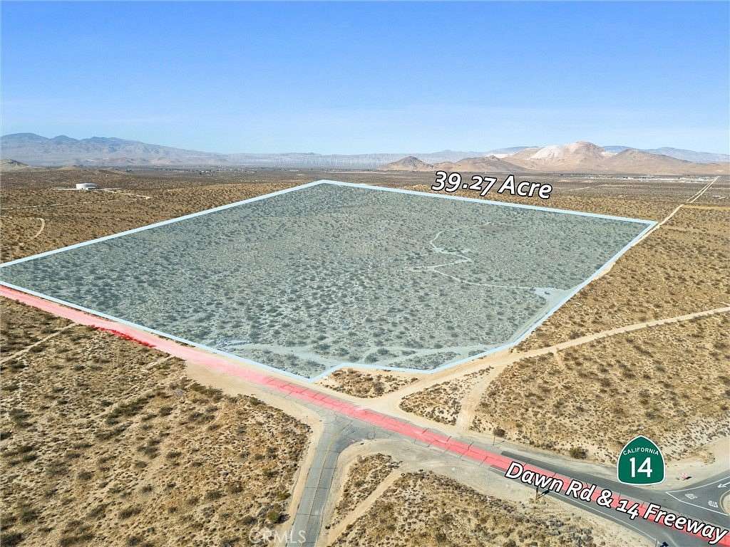 39.3 Acres of Commercial Land for Sale in Rosamond, California