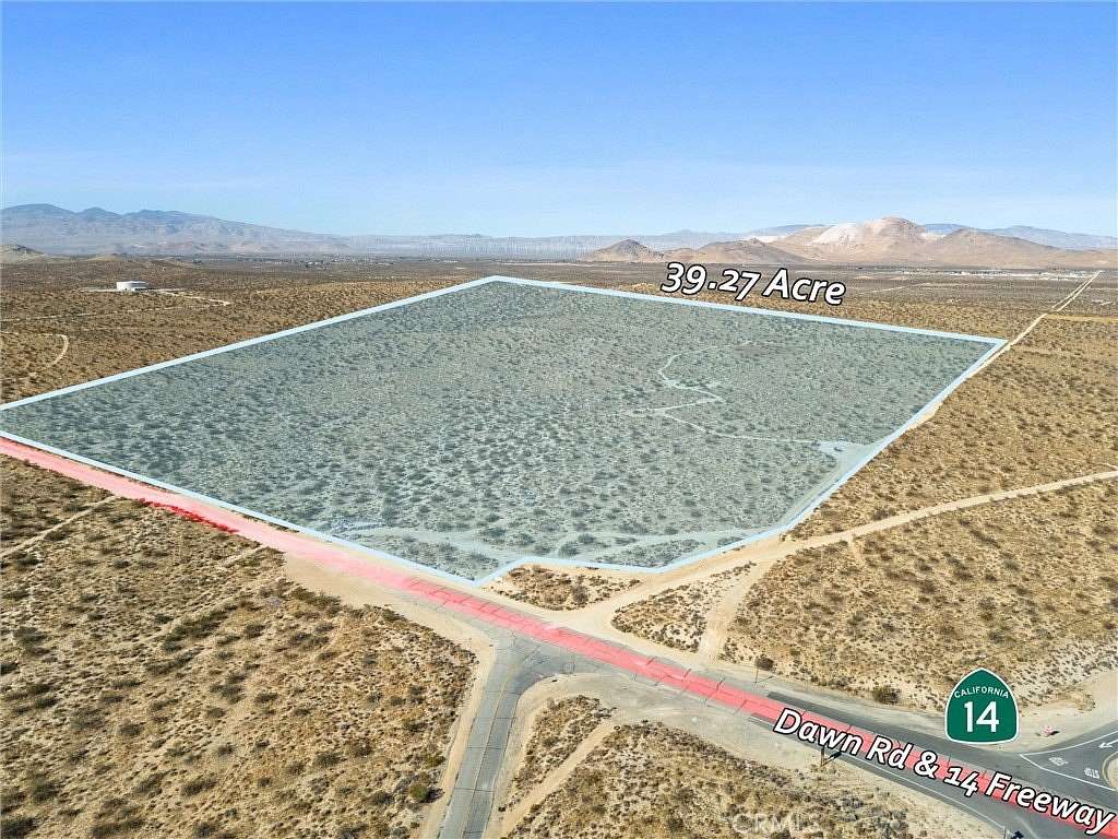 39.3 Acres of Commercial Land for Sale in Rosamond, California