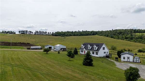 60 Acres of Land with Home for Auction in Tuscarora Town, New York