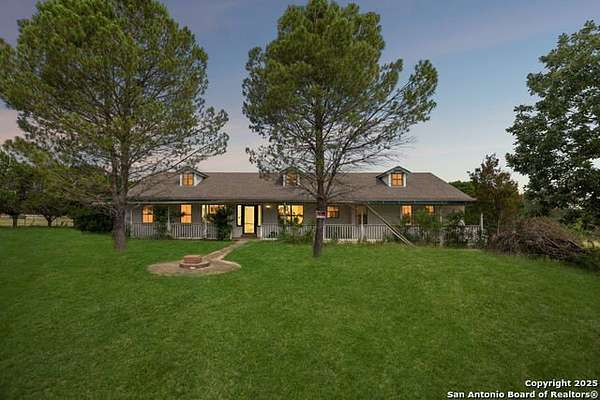 4.3 Acres of Residential Land with Home for Sale in Center Point, Texas