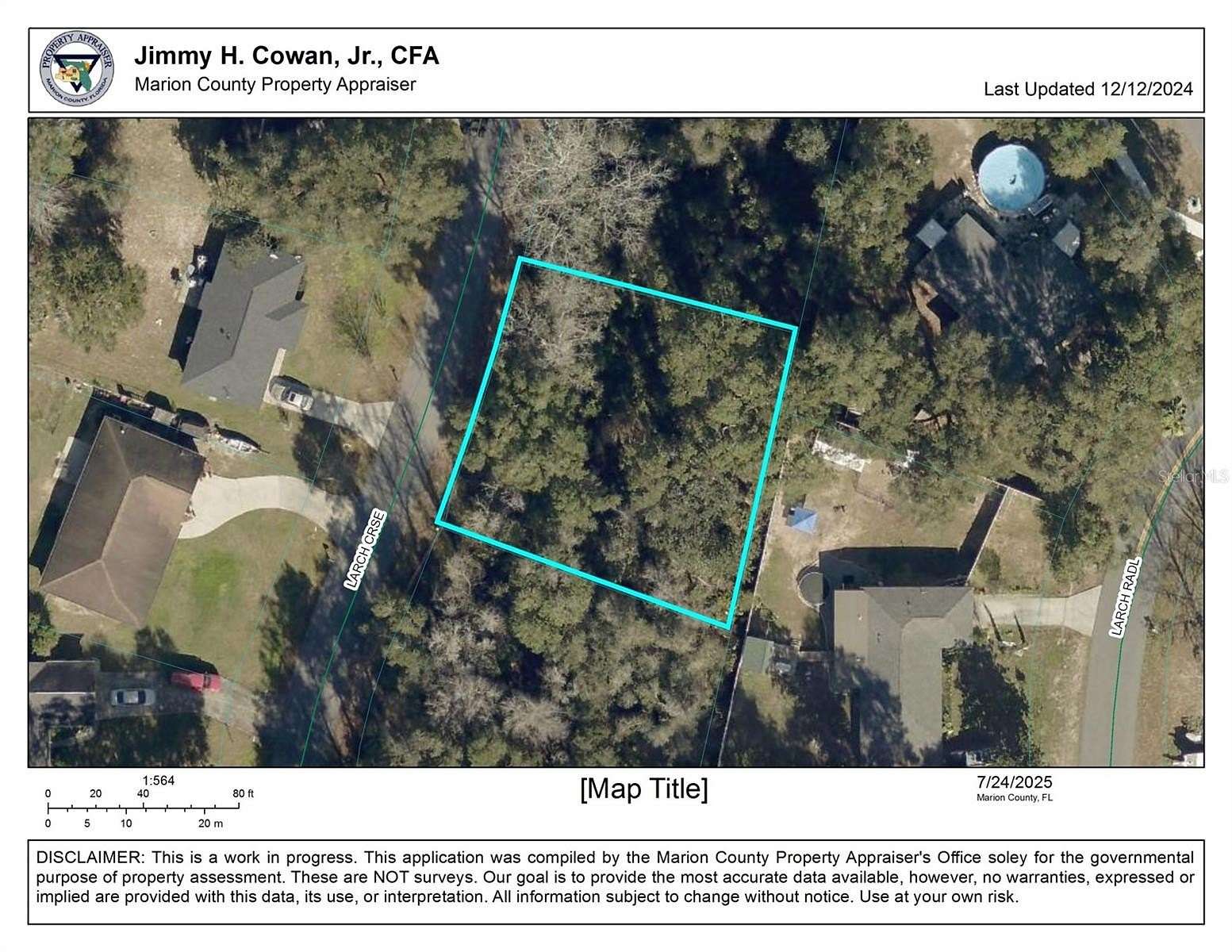 0.26 Acres of Residential Land for Sale in Ocala, Florida