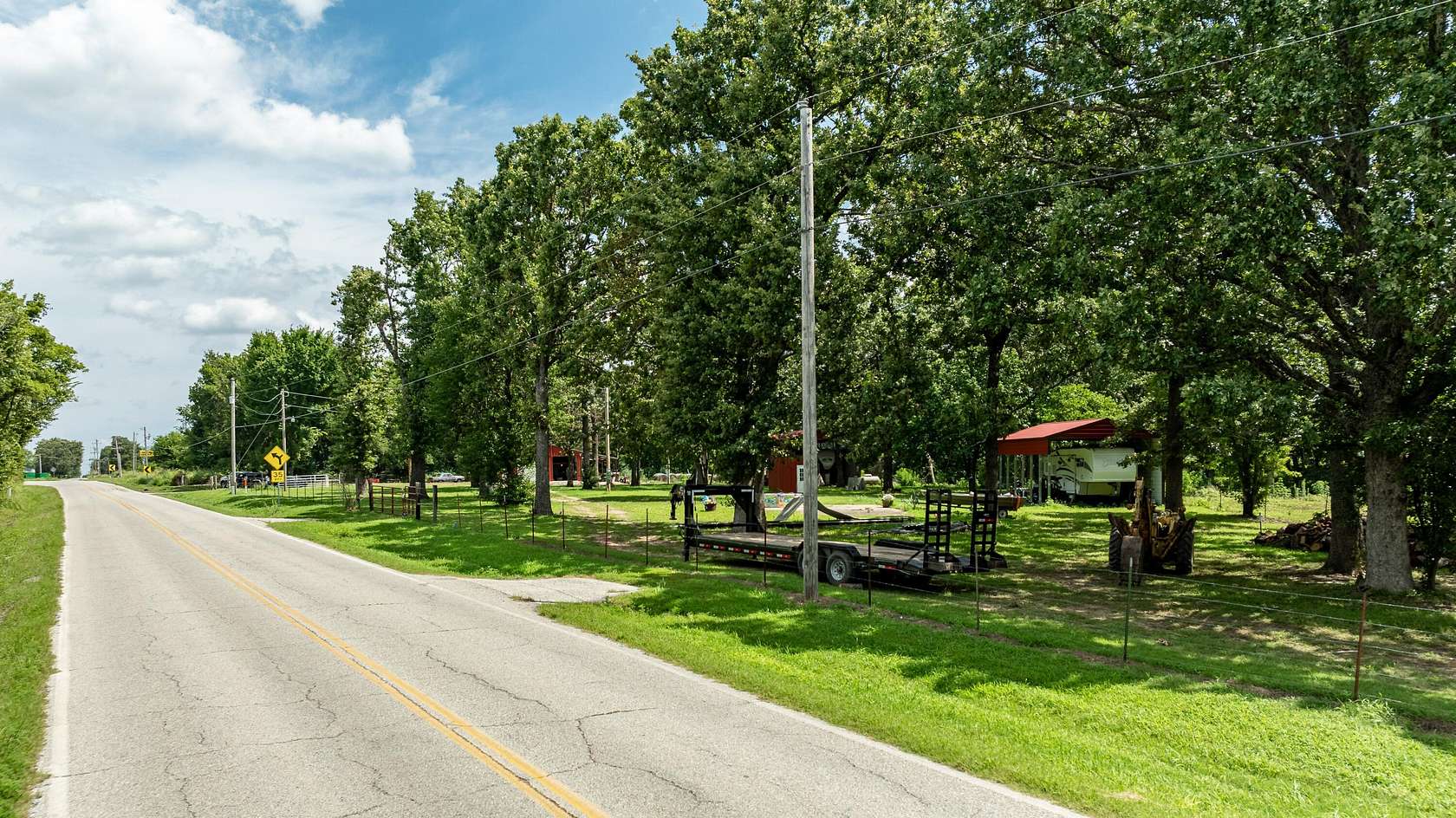 40 Acres of Recreational Land with Home for Sale in Eucha, Oklahoma