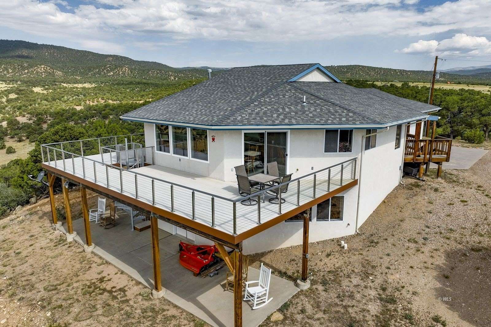 10 Acres of Recreational Land with Home for Sale in Gardner, Colorado
