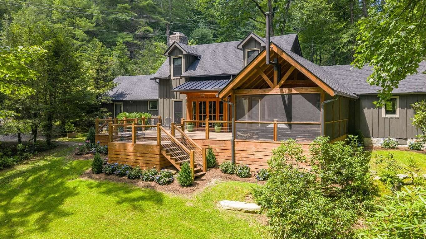 10.2 Acres of Land with Home for Sale in Highlands, North Carolina