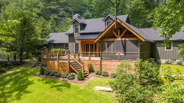 10.2 Acres of Land with Home for Sale in Highlands, North Carolina