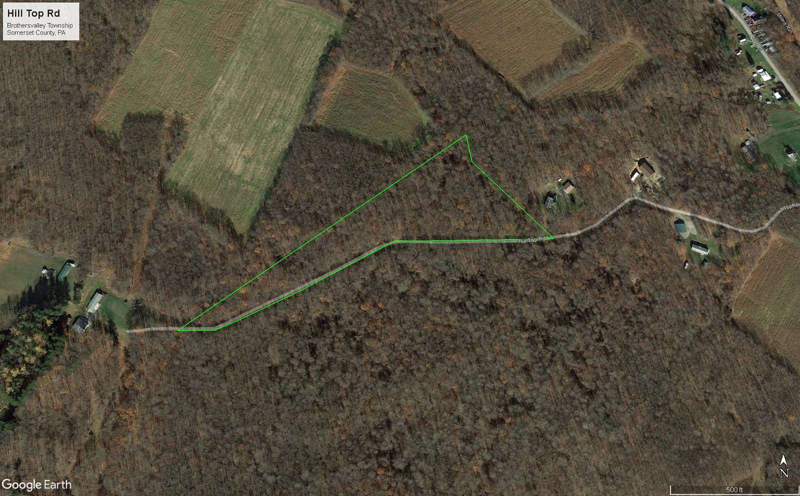 8.72 Acres of Land for Sale in Berlin, Pennsylvania