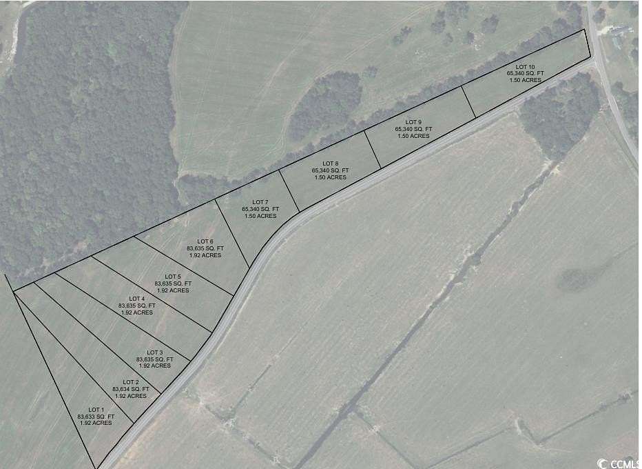 1.5 Acres of Residential Land for Sale in Galivants Ferry, South Carolina