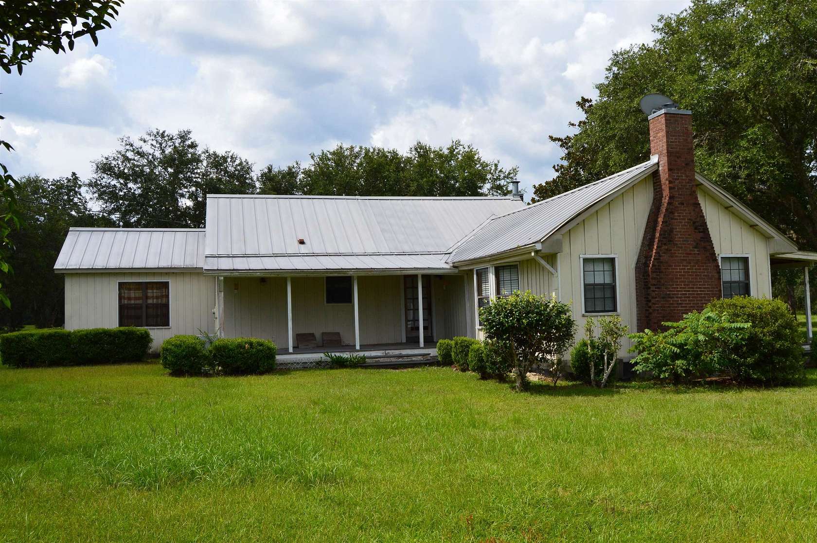 55 Acres of Recreational Land with Home for Sale in Lamont, Florida