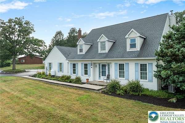 12.4 Acres of Land with Home for Sale in Lowhill Township, Pennsylvania