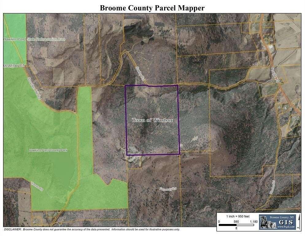 95.2 Acres of Recreational Land & Farm for Sale in Windsor, New York