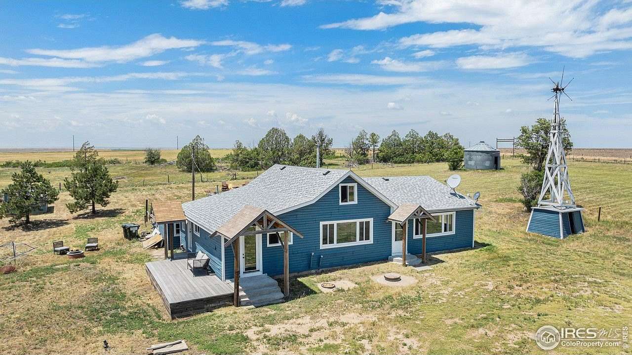 20.7 Acres of Land with Home for Sale in Akron, Colorado