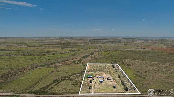 20.7 Acres of Land with Home for Sale in Akron, Colorado