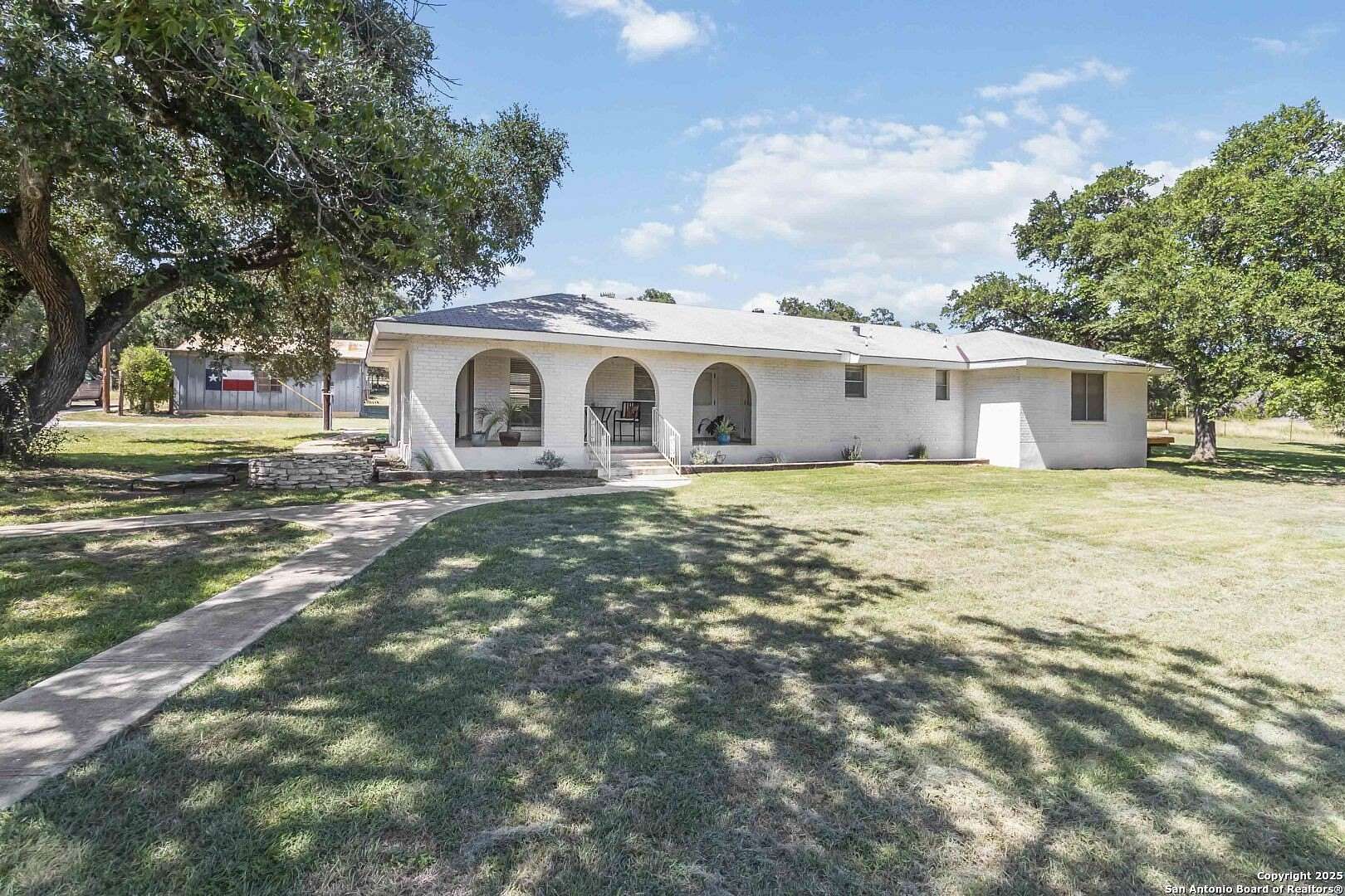 8.29 Acres of Land with Home for Sale in Lakehills, Texas