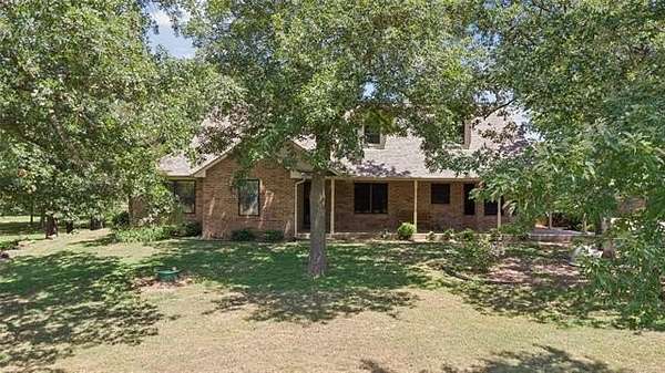 6.45 Acres of Residential Land with Home for Sale in Bristow, Oklahoma