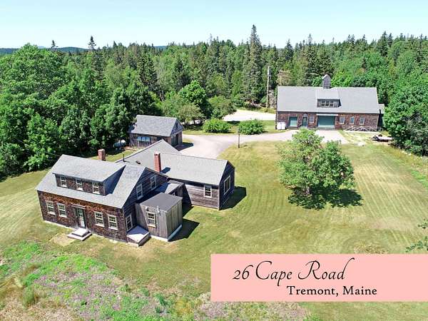 5.66 Acres of Residential Land with Home for Sale in Tremont, Maine