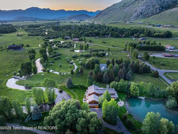 10 Acres of Land with Home for Sale in Jackson, Wyoming