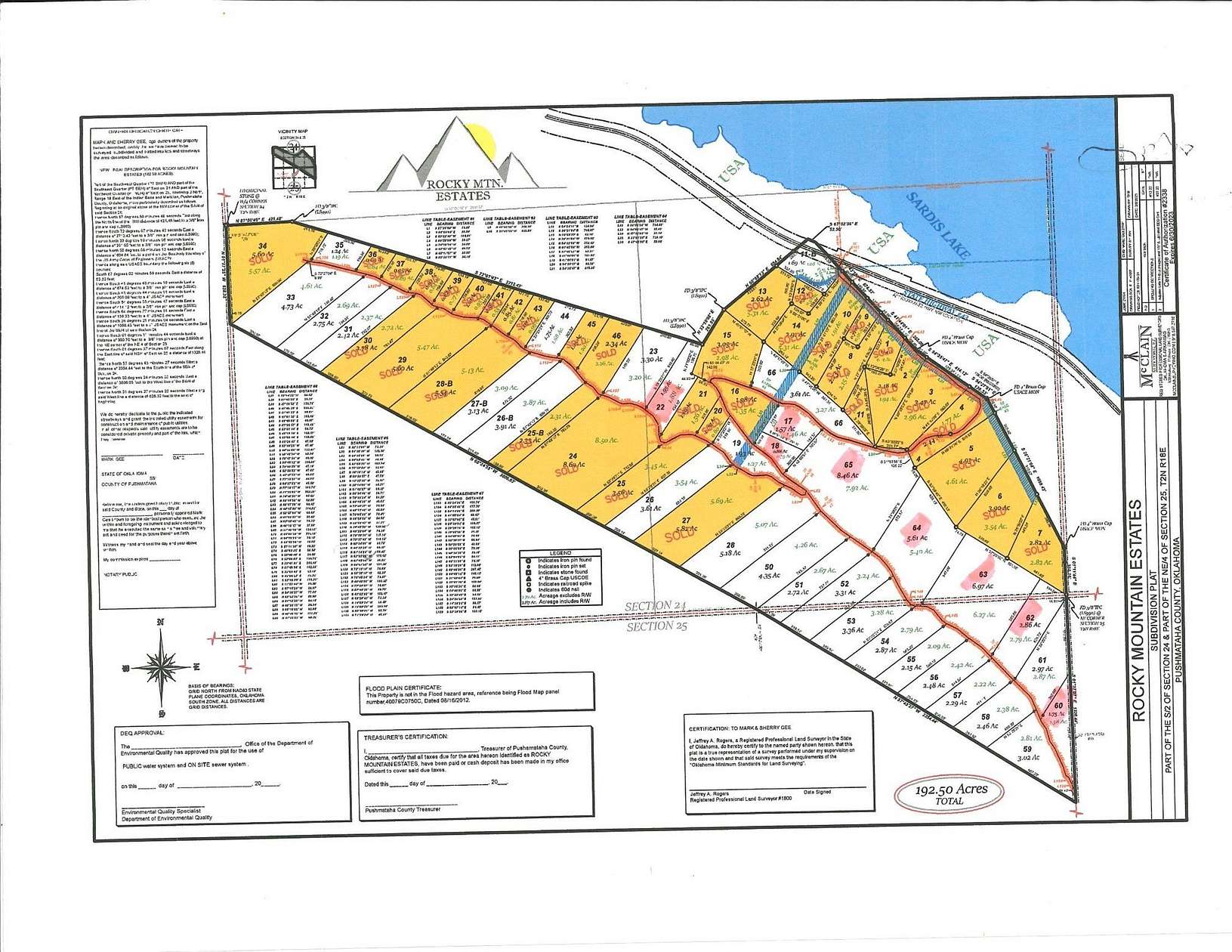 8.46 Acres of Land for Sale in Tuskahoma, Oklahoma
